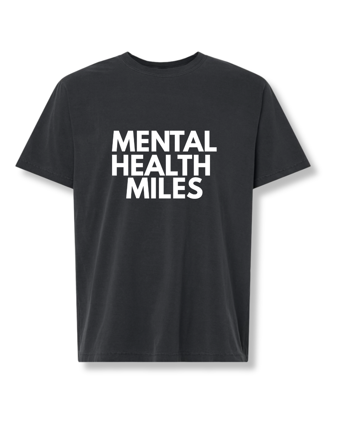 Mental Health Miles Tee | Black