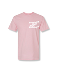 RUNNING HIGH HIGH RUNNING TEE | HEATHER PINK