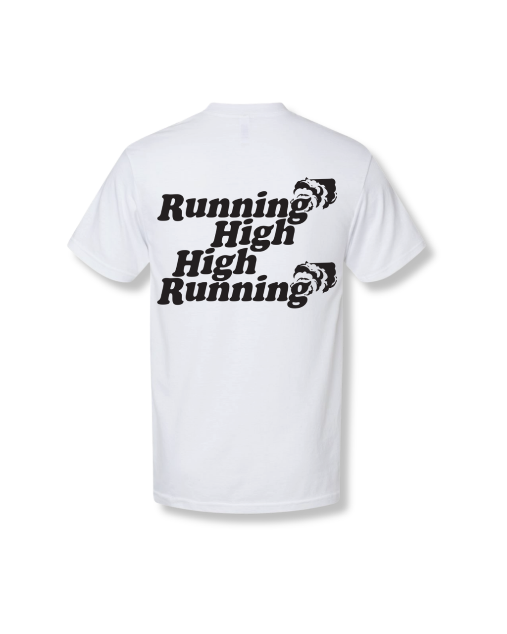 RUNNNING HIGH HIGH RUNNING TEE | WHITE