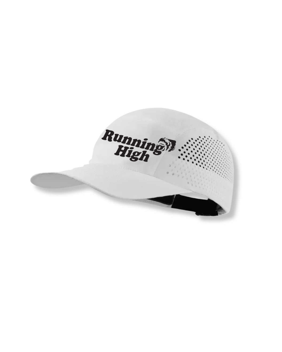 RUNNING HIGH LOGO HAT | WHITE