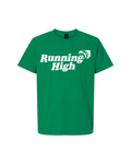The Running High Logo Tee | Washed Kelly
